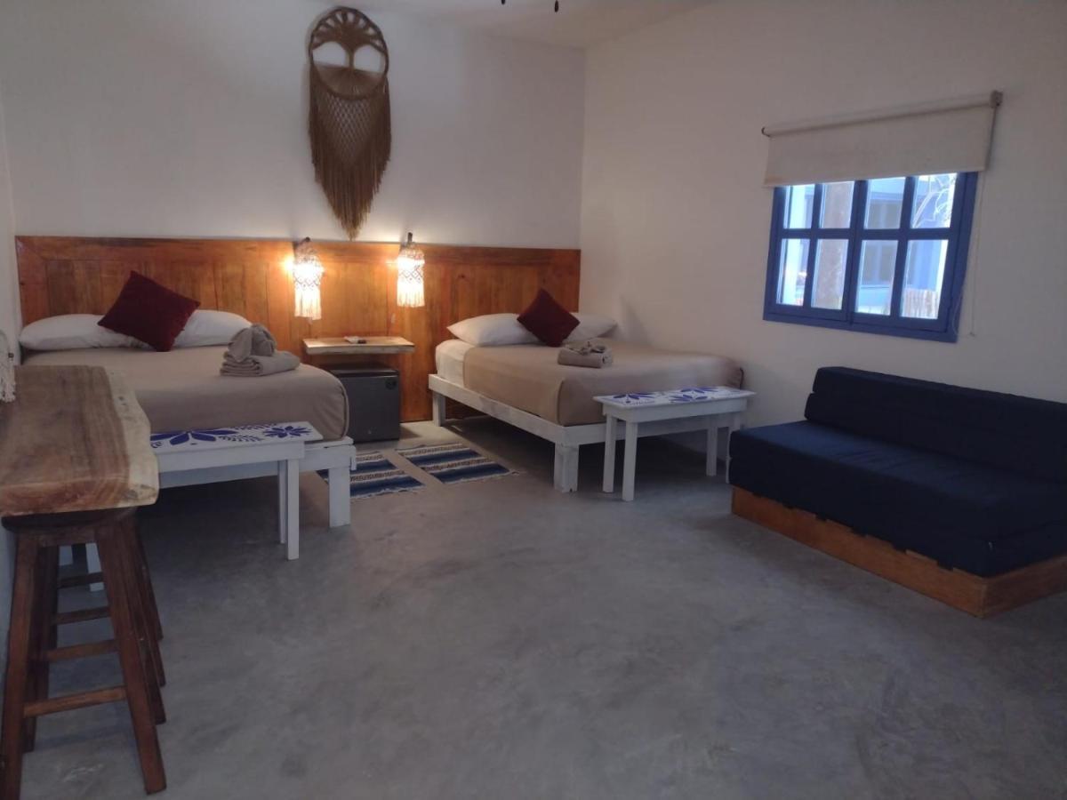 Mio Tulum Hotel Boutique Bagian luar foto A room at the hotel