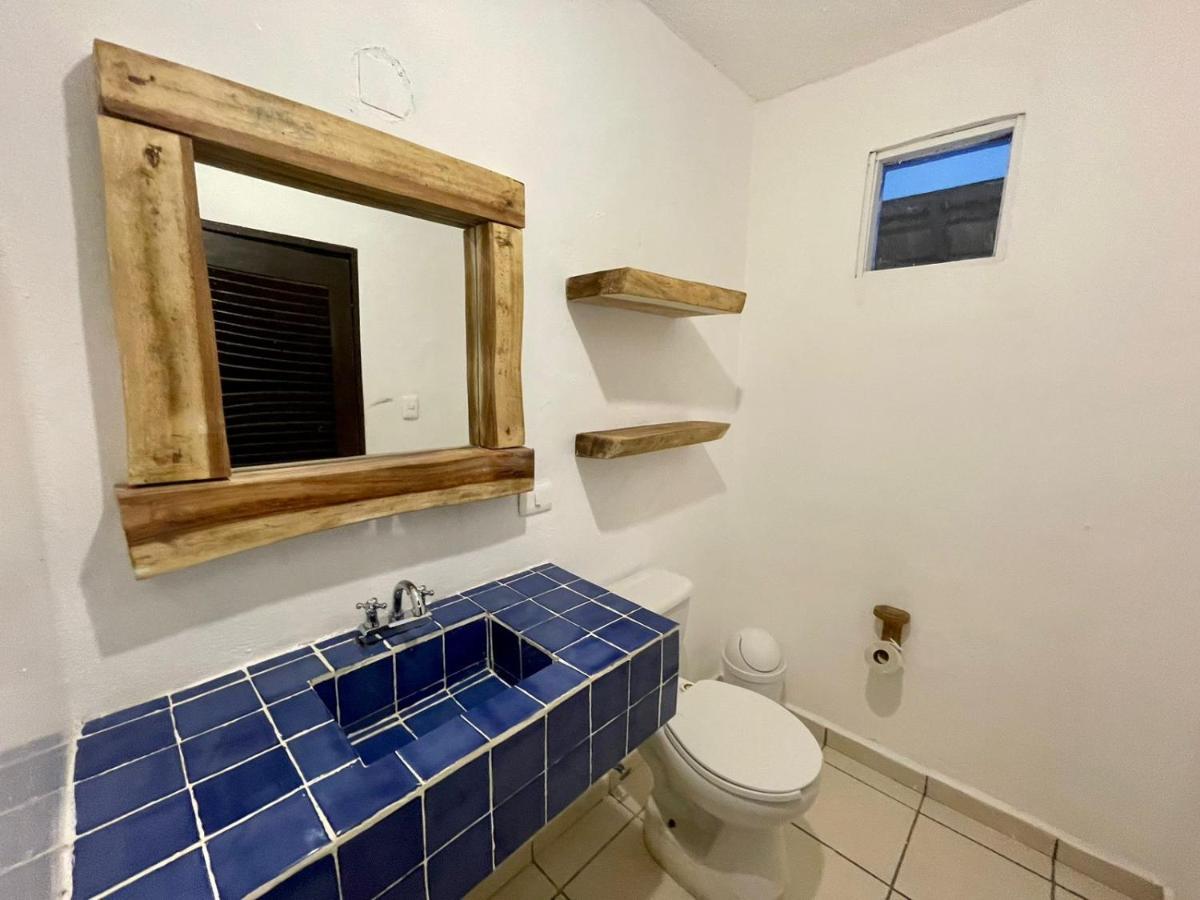 Mio Tulum Hotel Boutique Bagian luar foto Bathroom in a house in Mexico