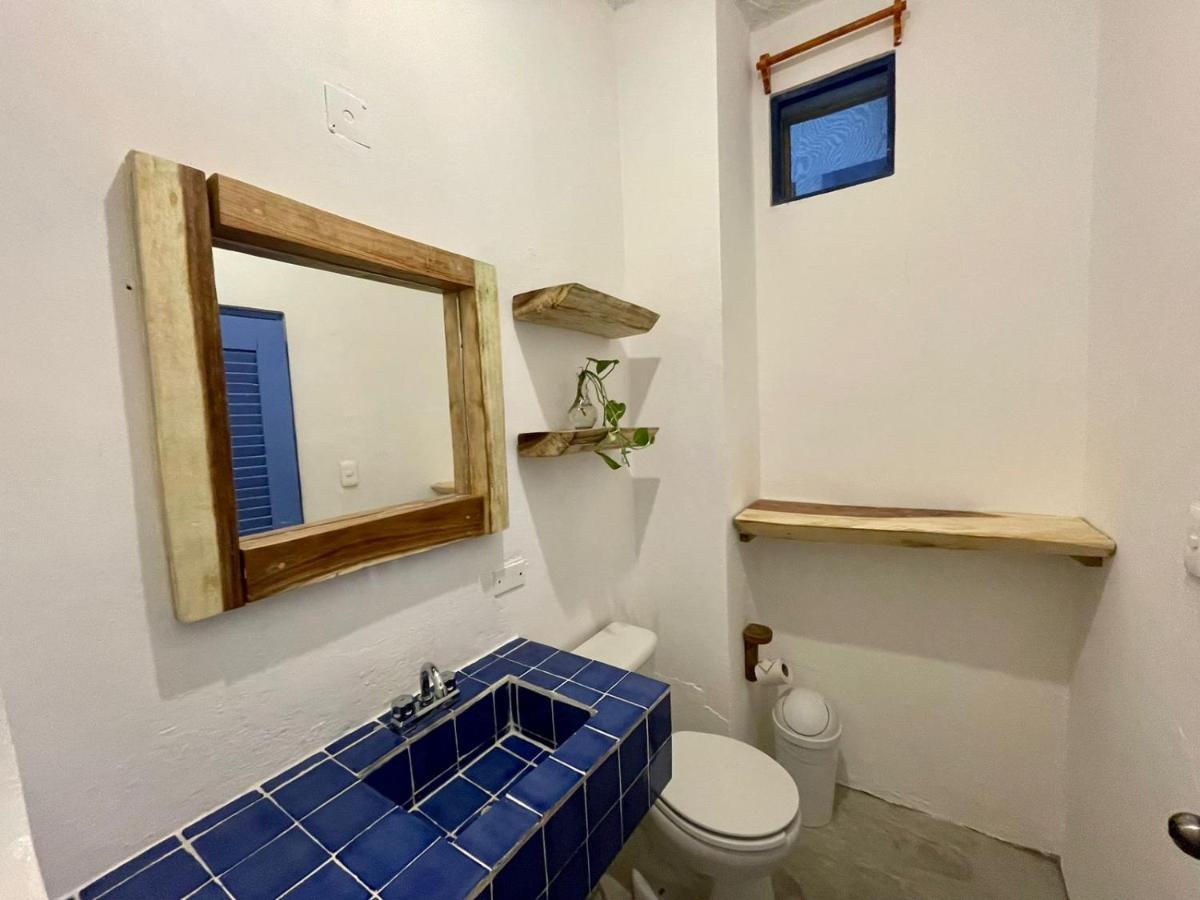 Mio Tulum Hotel Boutique Bagian luar foto Bathroom in a house in Tulum, Mexico